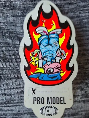 ACME  PRO MODEL  VINTAGE Skateboard Sticker. • $16