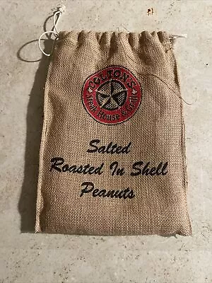 Coltons Steakhouse And Grill Salted Roasted In Shell Peanut Burlap Bag • £14.24