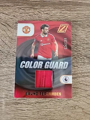 2022-23 Panini Chronicles Zenith EPL BRUNO FERNANDES /199 Patch Color Guard • $6.99