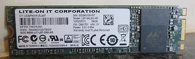 £12 • Buy Lite-On L8T-64L6G-HP M.2 SSD 64GB Solid State Drive Working