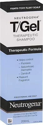 NEUTROGENA T/Gel Therapeutic Anti-Dandruff Shampoo 200 Milliliter AU • $17.99
