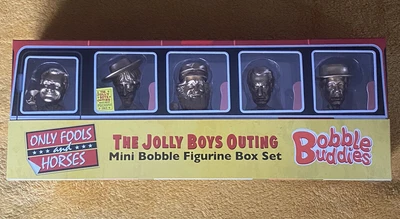 £26 • Buy Only Fools And Horses Mini Bobble Heads Jolly Boys Outing GOLD - RARE