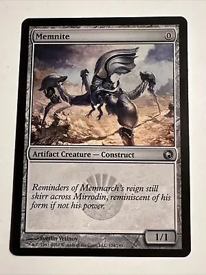 MTG Magic Memnite Scars Of Mirrodin 174/249 Regular Uncommon Artifact Creature • $2.19