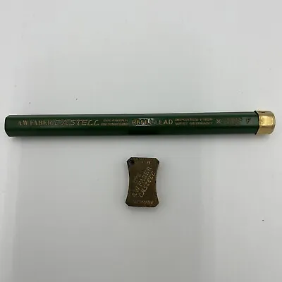 Vintage A.W. Faber Castell Refill Lead 1DZ 9030 W/ Sharpener West Germany • $22.99