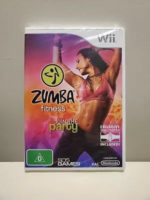 Zumba Fitness Nintendo Wii Disc & Manual Only - NEW & Sealed - Free Postage • $11.99