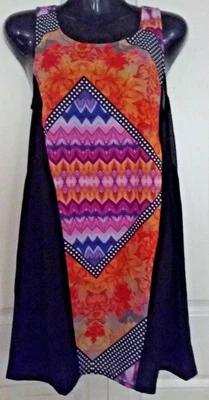 $15 • Buy Size Xs / Size 10 Women's Multi Colored Sleeveless Minkpink Dress Bnwot