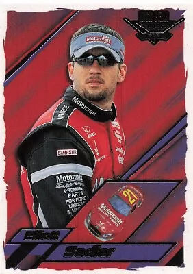 2003 Wheels High Gear #24 Elliott Sadler Beckett Samples • $2