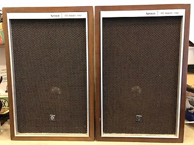 Vintage Pair Of JVC Nivico HE Series 5310 Speakers Untested • $50