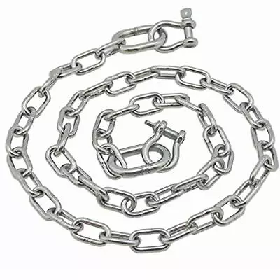 $43.99 • Buy Stainless Steel 316 Anchor Chain 5/16  X 5' With Oversized End 3006.6581 Extreme
