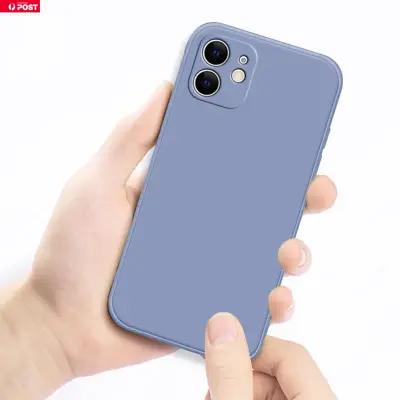 IPhone14 Back Case Liquid Silicone Shockproof And Screen Protector Slim Fit 6.1  • $4.99
