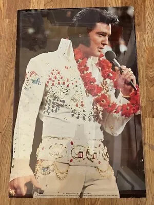 Vintage  ELVIS PRESLEY Poster LAS VEGAS Concert 1975 • $65