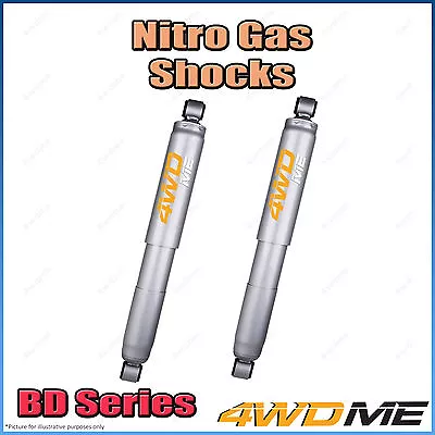 Pair Of Holden Rodeo RA 4WD Rear Nitro Shock Absorbers 2  45mm Lift • $270