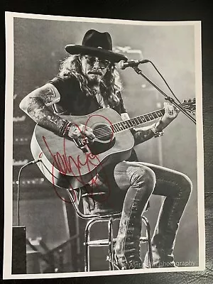 John Corabi Hand Signed Autographed 8.5x11  B&w Photo Motley Crue Singer • $59.99