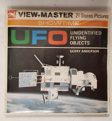 View-Master UFO Unidentified Flying Objects Gerry Anderson 3 Reels Packet 1969 • $39.99