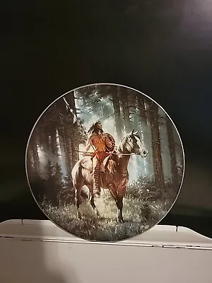  SUN SEEKER  Mystic Warriors GOLD RIMMED Hamilton Collection Plate #2135E • $10