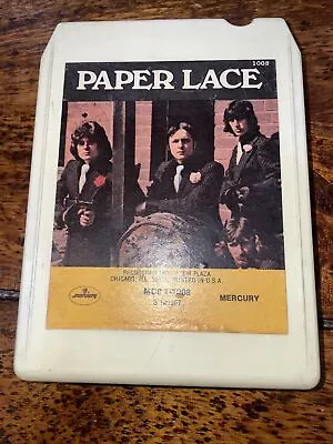 8 Track Tape Paper Lace Self Tittled • $9.95