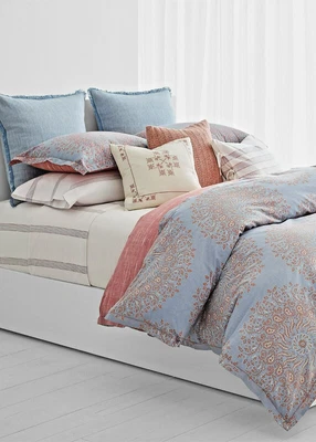 $203.96 • Buy 3-Pc Lauren Ralph Lauren Marley Full-Queen Comforter Set Cherry Blossom Floral