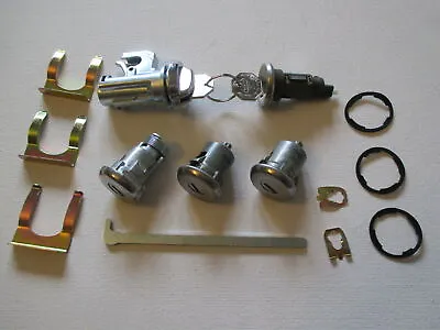 68 Chev Ignition Door Boot And Glove Box Lock Set New Impala Belair 1968 • $189.99