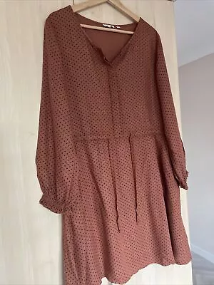 £12.99 • Buy Fat Face Nicola Micro Star Tunic Dress 16 Pockets🍂🍂