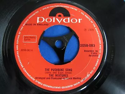 7  45rpm The Mixtures - The Pushbike Song : Who Loves Ya? • $5.42