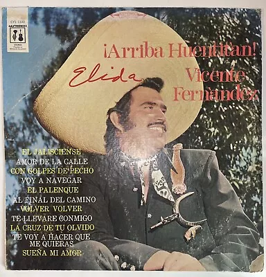 Vicente Fernandez  Arriba Huentitian! Gatefold Vinyl • $30