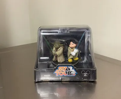 Star Wars Star Tours Yoda And Jedi Mickey Mouse Disney Parks Toy Exclusive NIB • $25.19