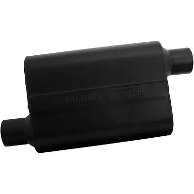 Flowmaster Muffler Super 44 2 1/2 Inlet/2 1/2 Outlet Steel Black EA 942548 • $109.95