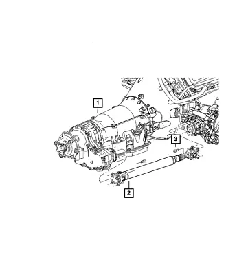 Genuine Mopar Drive Shaft 68200149AE • $545.27