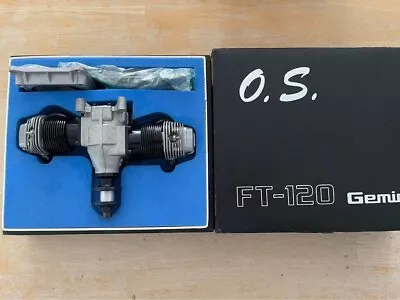 OS FT 120 Twin Gemini Glow New Engine In Box • $550