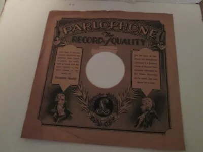 78 RPM Company Logo Sleeves-12 Inch PARLOPHONE-UK • $15