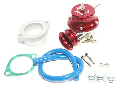 Red 2 Bolt Flange Mount Adjustable Type Rs Red Blow Off Valve Bov Turbo Charge • $35