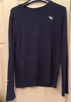 Abercrombie And Fitch Boys Blue Long Sleeved Top Age 13-14 • £7