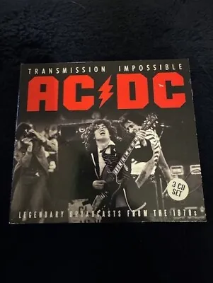 AC/DC - Transmission Impossible -  Legendary Broadcasts 1974 - 1978 (3CD Set) • £8