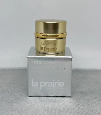 La Prairie Pure Gold Radiance Eye Cream 0.1oz / 3ml NIB • $75.99