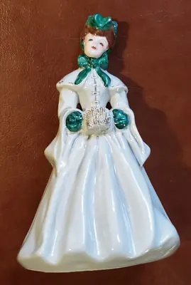 Florence Ceramics Figurine California Pottery Victorian Lady Elaine Mothers Day • $49.99