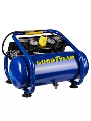 GoodYear  2 Gallon Quiet Portable Roll Cage Design Air Compressor 1/2HP Motor • $74.75