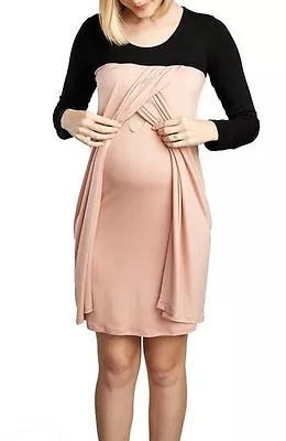 Maternal Brestfeeding Infant Baby Doll Maternity &Nursing Dress Small(4-6)FASTSH • $62.54