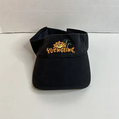 Yuengling Sun Visor Hat Black Adjustable 100% Cotton Golf Casual Beer Brewery • $11.66
