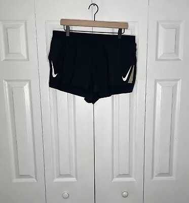 Nike Dri Fit Aeroswift Running Shorts 2in Men's Size M CJ7837-010 • $45