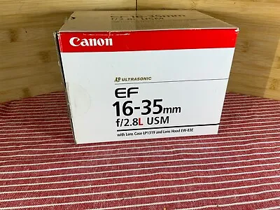 Canon EF  16-35mm F2.8 L Lens • £470