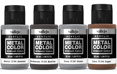 Vallejo Metal Color Acrylic Paint Series 35ml • $6.50