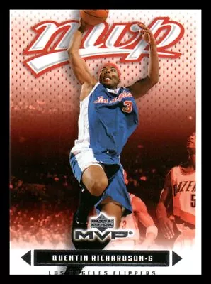 2003-04 Upper Deck MVP #68 Quentin Richardson NBA Basketball L.A. Clippers • $1.99