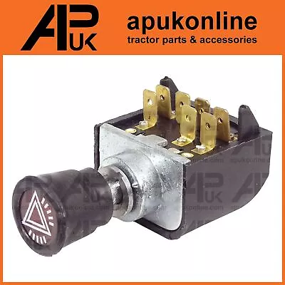 Hazard Light Warning Switch For Massey Ferguson 560 565 575 590 592 2620 Tractor • £11.79