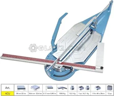£414.47 • Buy Tile Cutter Machine Pull Handle Sigma 4cu Cutting Lenght 84 Cm Series 4 Up