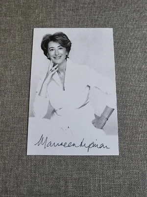 £4.99 • Buy Maureen LIPMAN Hand Signed Photo