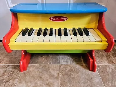 Melissa & Doug Toy Learn To Play Piano Multicolor • $65