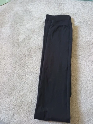 £2 • Buy  Footless Black Opaque Tights 60+ Denier  Size M Very Good Preowned Condition