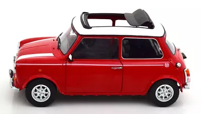 KK Scale 1/12 Mini Cooper Red White W/Sunroof RHD 120074R New • $130.54