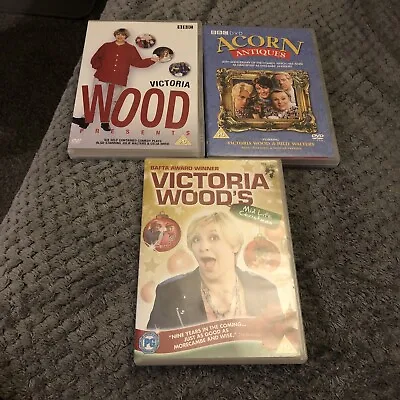 3 Victoria Wood Dvds Presents Acorn Antiques Mid Life Christmas Bundle Lot • £6.99