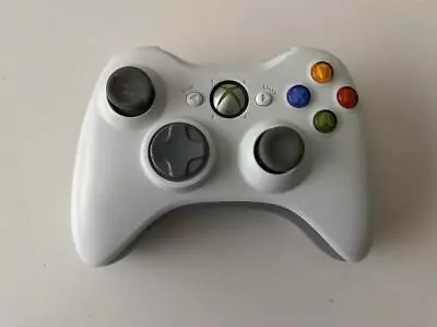 Microsoft Xbox 360 Wireless Controller White And Grey • $29.50